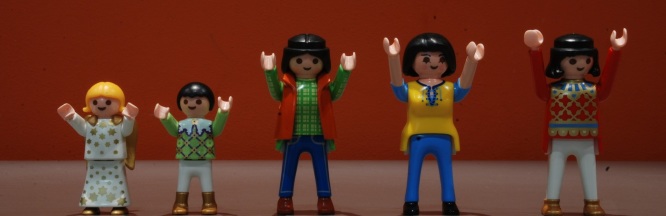 vielfältige Playmobil-Figuren